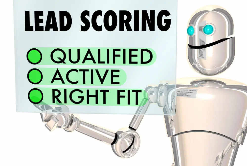lead scoring with chatbot AI