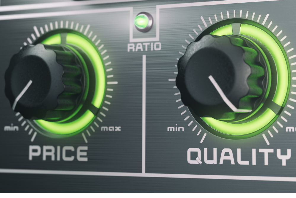 concept of cranking up the quality and lowering the price of aged home improvement leads