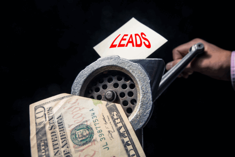 Leads are expensive - meat grinder shredding dollars. Save with AI lead acquisition for contractors.